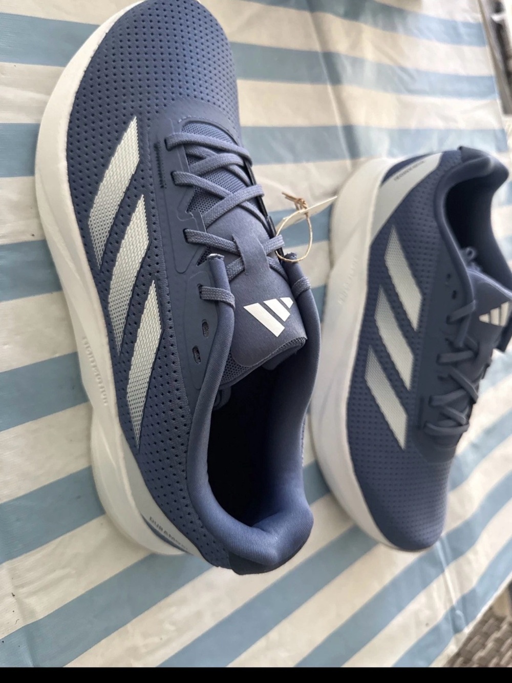 Adidas Duramo SL Running Shoes Women's 11 / Men's 10 Blue IF7876